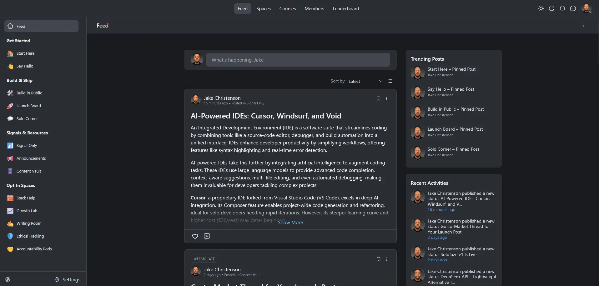 Solofaze invite email preview
